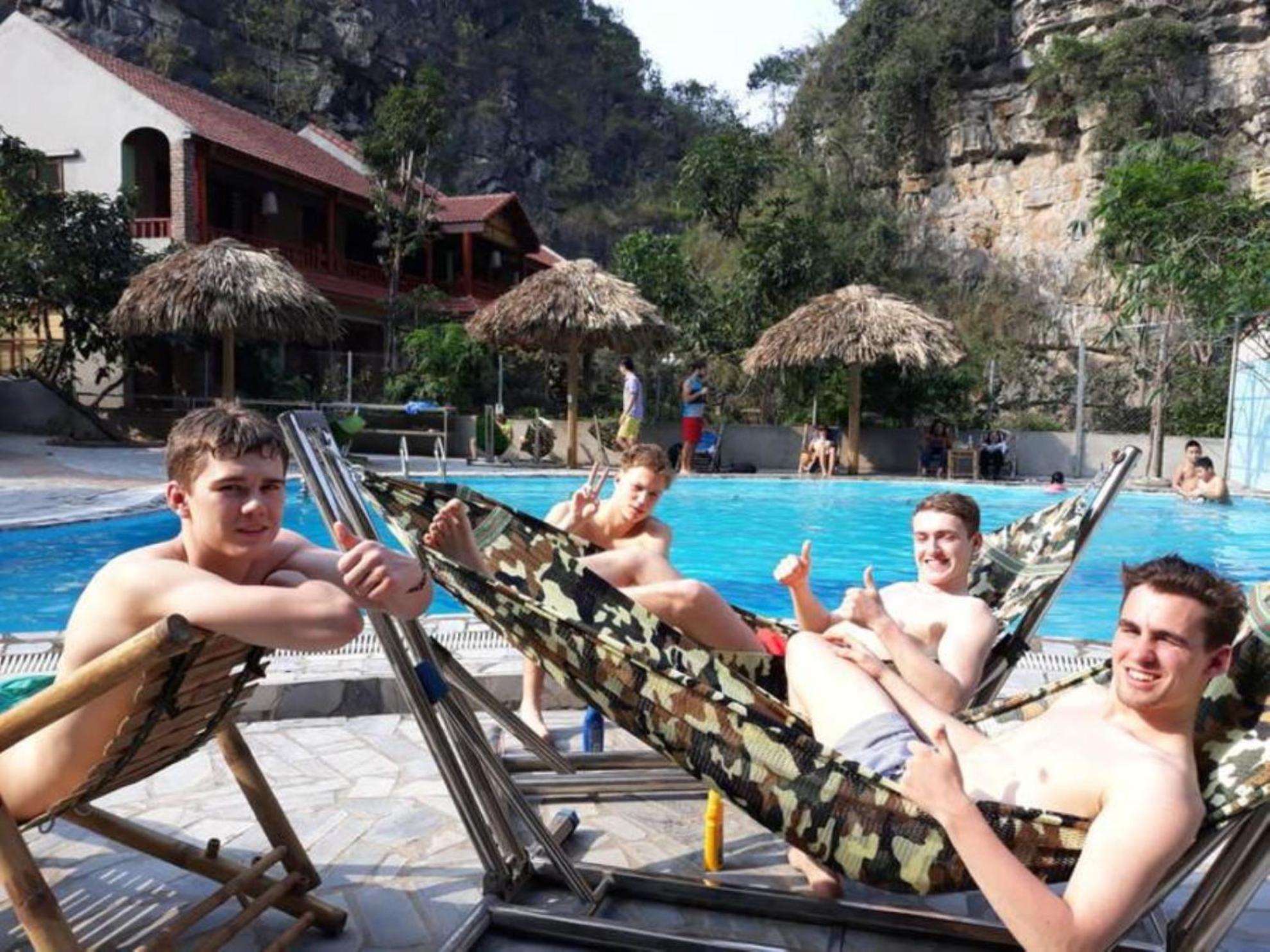 Hoalu Backpacker Homestay Ninh Binh Eksteriør bilde